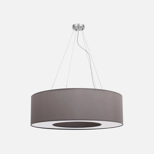 Abrila HAITI Cromo/Topo - Colgante Moderno 4xE27 65 cm