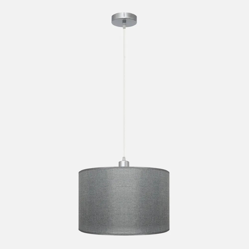 Abrila Axel Plata - Colgante Moderno 1xE27 30 cm