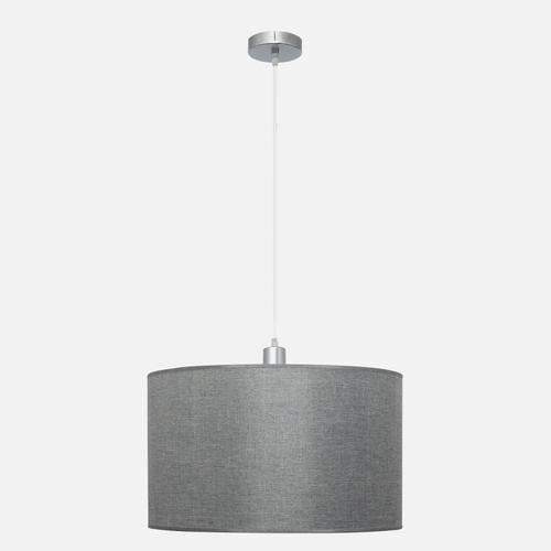 Abrila Axel Plata - Colgante Moderno 1xE27 40 cm