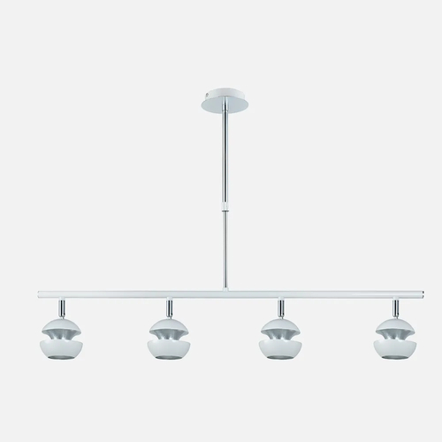 Abrila Beethoven Blanco / Plata - Lámpara Moderna 4xGU10