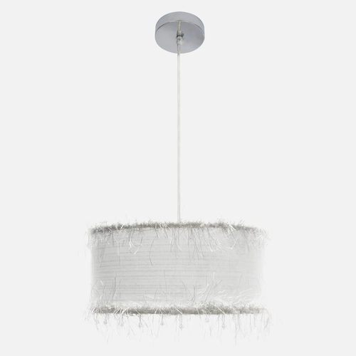 Abrila Hilos Blanco - Colgante Clásico 1xE27 40 cm