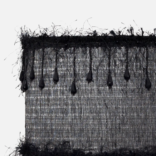 Abrila Hilos Negro - Colgante Clásico 1xE27 40 cm