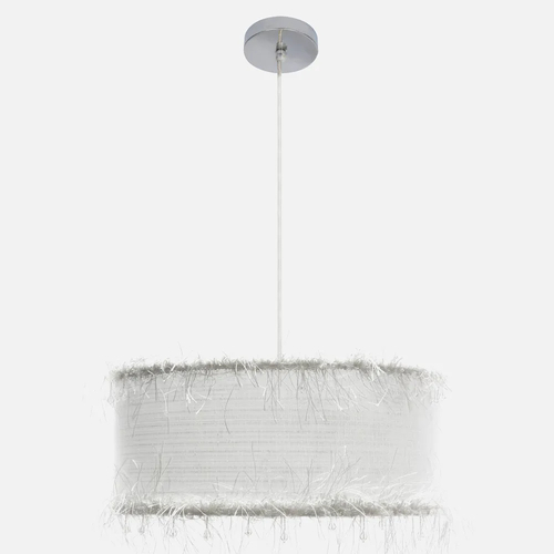 Abrila Hilos Blanco - Colgante Clásico 1xE27 50 cm