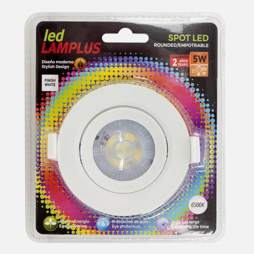 Abrila LAMPLUS Focos Blanco - Foco 5 W 4000K
