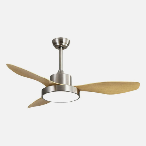 Abrila Hayate Níquel / Haya - Ventilador de Techo Aspas Normales 24 W E