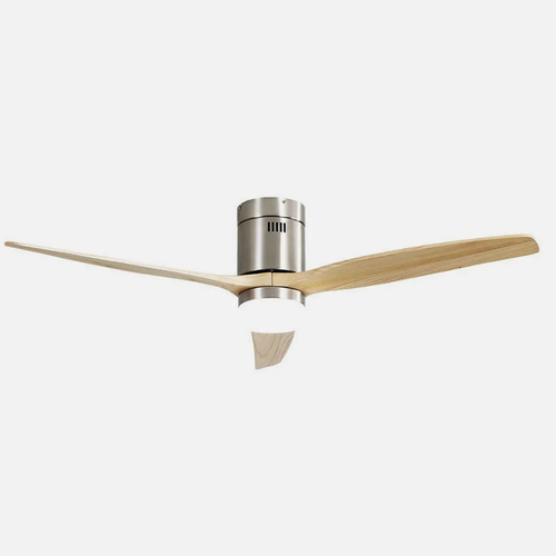 Abrila Aguilón Níquel / Haya - Ventilador de Techo Aspas Normales 20 W A+