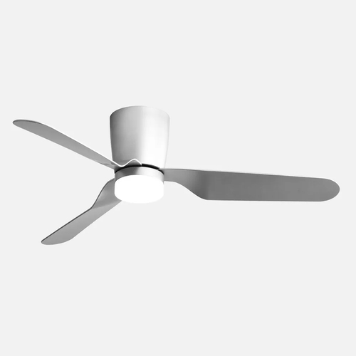Abrila Kochi Níquel / Plata - Ventilador de Techo Aspas Normales 18 W A+