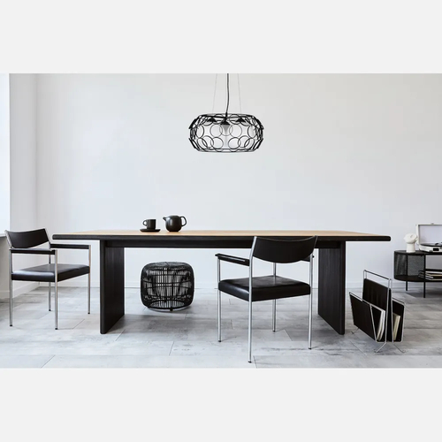 Abrila Peregrino Negro - Colgante Moderno 3xE27 45 cm