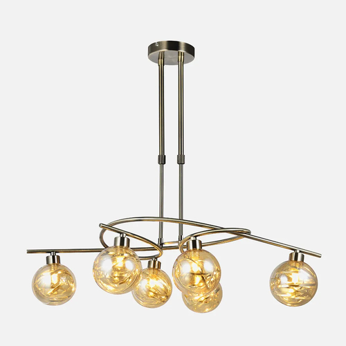 Abrila VARANASI Cuero - Lámpara Moderna Regx65x30 Cm