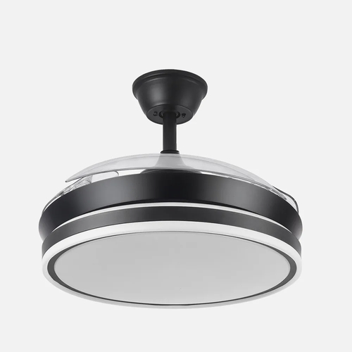 Abrila Bayomo Negro - Ventilador de Techo Aspas Retráctiles 72 W