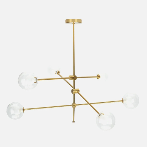 Abrila JERUSALEN Bronce - Lámpara Moderna 6xG9
