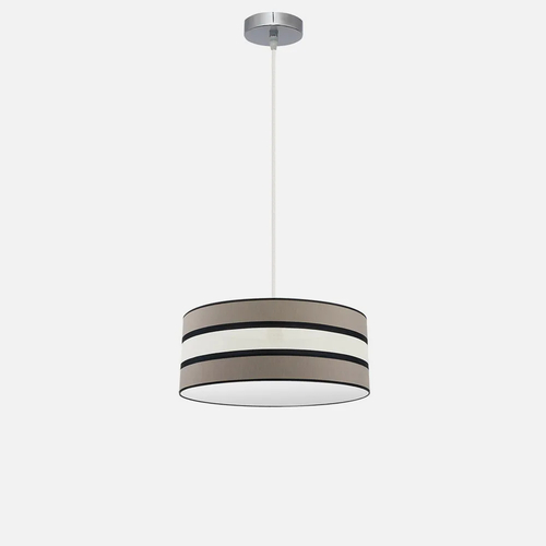 Abrila KARLA Topo/Beis - Colgante Moderno 1xE27 40 cm