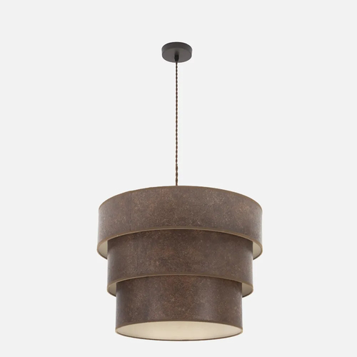 Abrila SMILE Marrón Óxido - Colgante Moderno 3xE27 50 cm