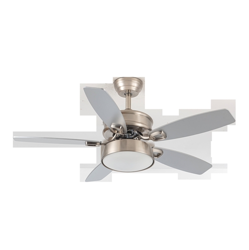 Abrila BRAW Níquel / Haya - Níquel / Plata - Ventilador de Techo Aspas Normales 30 W F