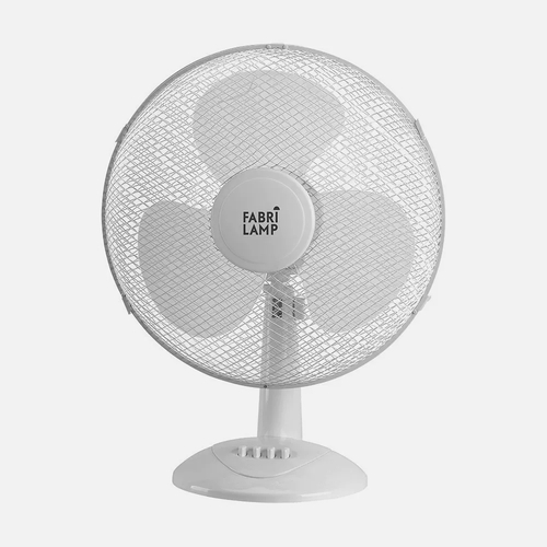 Abrila CAPE Blanco - Ventilador de Sobremesa Pequeño