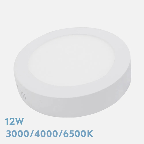 Abrila DIORITA Blanco - Downlight Superficie 12W 3000-4000-6500K