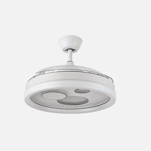 Abrila TURIA Blanco - Ventilador de Techo Aspas Retráctiles 72 W F