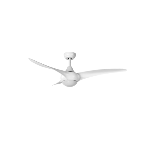 Abrila CANEA Blanco - Ventilador de Techo Aspas Normales 24 W F