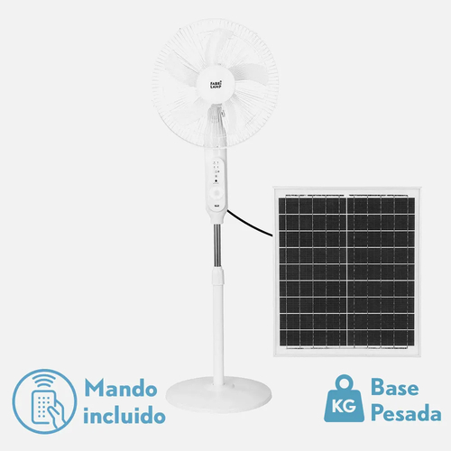 Abrila CLIMA Blanco - Ventilador de Pie DC
