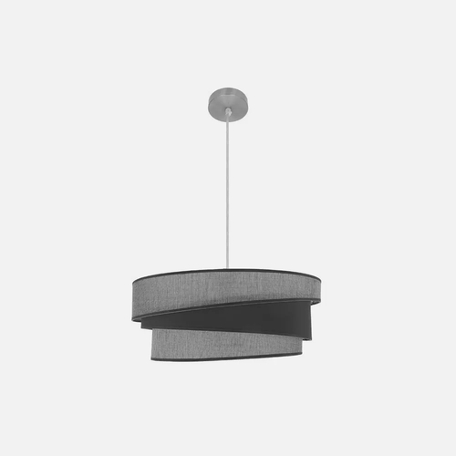 Abrila HARA Gris - Colgante Moderno 2xE27 50 cm
