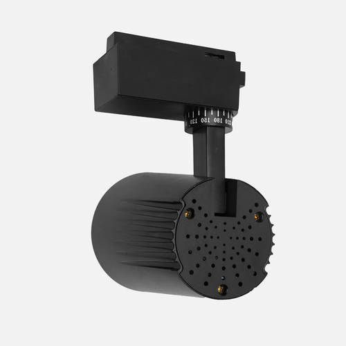 Abrila TELMA Negro - Foco Carril 40 W 2700K