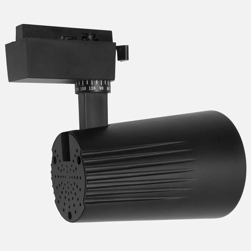 Abrila TELMA Negro - Foco Carril 40 W 2700K