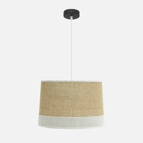 Abrila TIETAR Saco/Blanco - Colgante Moderno 1xE27 40 cm
