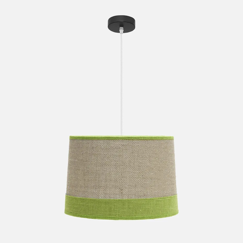 Abrila TIETAR Saco/Verde - Colgante Moderno 1xE27 40 cm