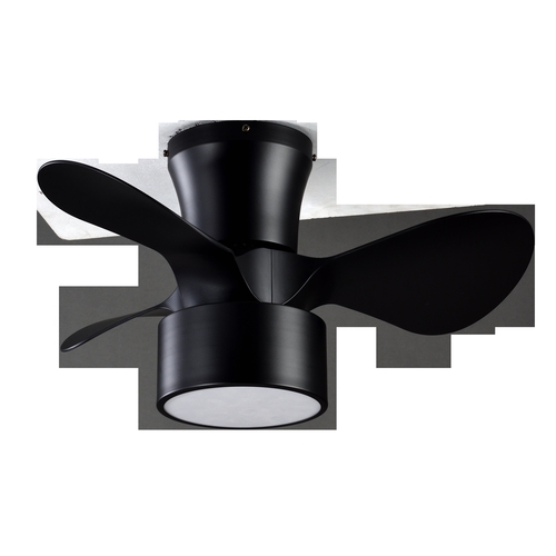 Abrila KOS Negro - Ventilador de Techo Aspas Normales 24 W F
