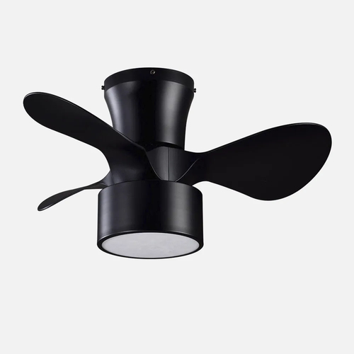 Abrila KOS Negro - Ventilador de Techo Aspas Normales 24 W F