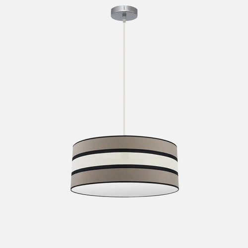 Abrila KARLA Topo/Beis - Colgante Moderno 2xE27 50 cm