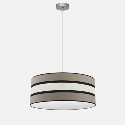 Abrila KARLA Topo/Beis - Colgante Moderno 3xE27 60 cm
