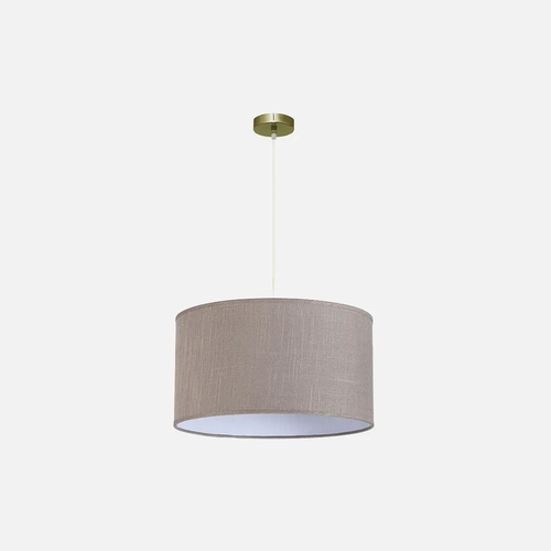 Abrila HAPPY Cuero/Gris - Colgante Moderno 3xE27 50 cm