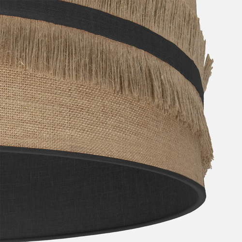 Abrila NATALIA Saco/Negro - Colgante Moderno 1xE27 40 cm