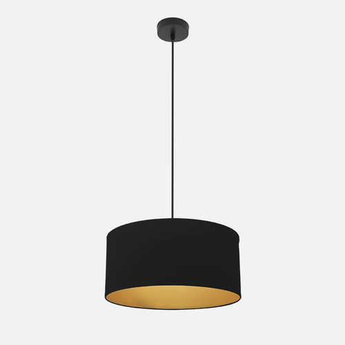 Abrila ANUSKA Negro / Oro - Colgante Moderno 1xE27 40 cm