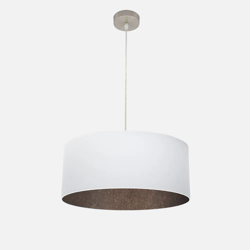 Abrila TATIANA Blanco/Oxido - Colgante Moderno 1xE27 50 cm