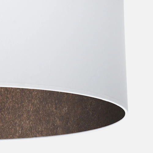 Abrila TATIANA Blanco/Oxido - Colgante Moderno 1xE27 40 cm