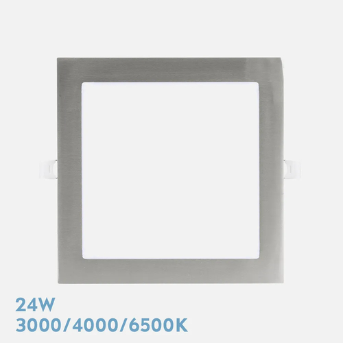 Abrila ABACO Níquel - Downlight Empotrado 24 W 3000-4000-6500K