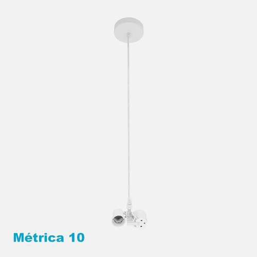 Abrila CARA Blanco - Accesorio Colgante 2xE27