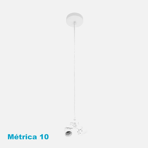 Abrila CARA Blanco - Accesorio Colgante 3xE27