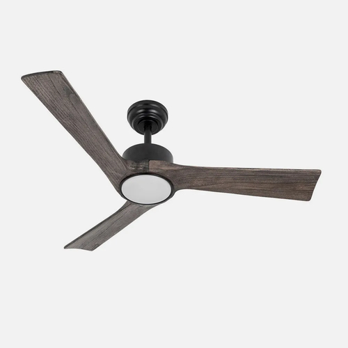 Abrila ORINOCO Negro/Roble - Ventilador de Techo Aspas Normales 24 W F