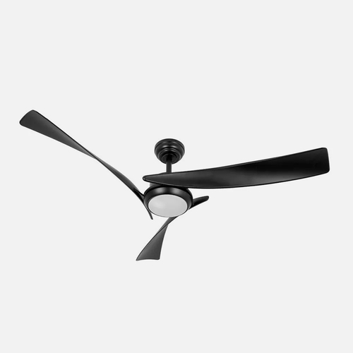Abrila TARENTO Negro - Ventilador de Techo Aspas Normales 24 W F