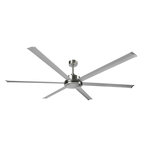 Abrila SANSON Níquel / Plata - Ventilador de Techo Aspas Normales sin Luz 305D