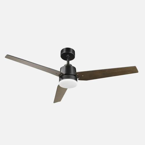 Abrila CAPTUS Negro/Negro-Negro/Roble - Ventilador de Techo Aspas Normales 22 W F