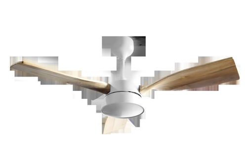 Abrila ESTIO Blanco/Haya - Ventilador de Techo Aspas Normales 24 W E