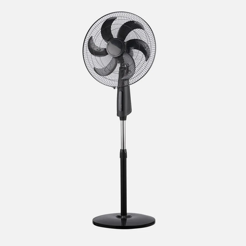 Abrila TOLON Negro - Ventilador de Pie 220-240 V