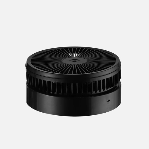 ABRILA GALAN Negro - Ventilador de Pie 220-240 V