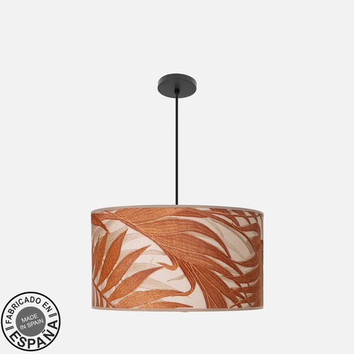 Abrila MODA Negro/Caldera - Colgante Moderno 3xE27 50 cm