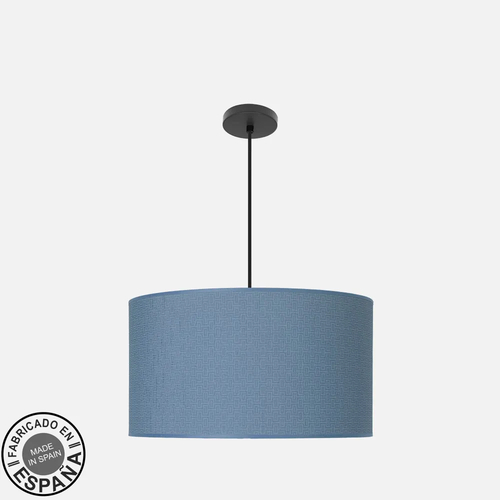 Abrila MODA Negro/Azul - Colgante Moderno 3xE27 50 cm