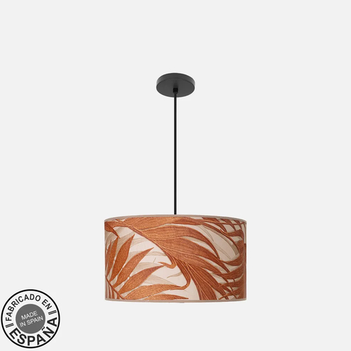 Abrila MODA Negro/Caldera - Colgante Moderno 2xE27 40 cm